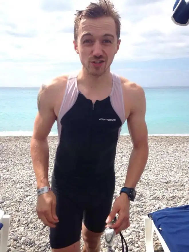 Race registration and loosen up swim complete