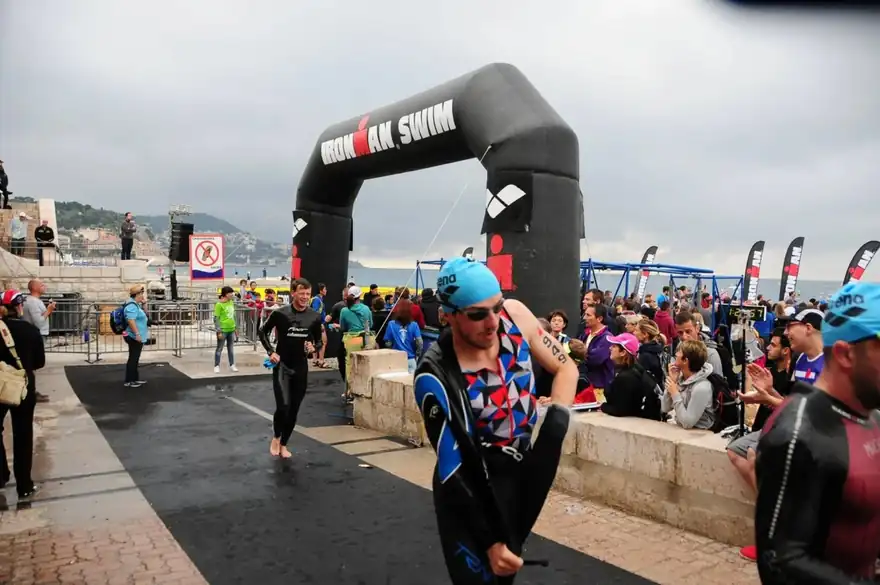 Leaving the water. The day can only get better!