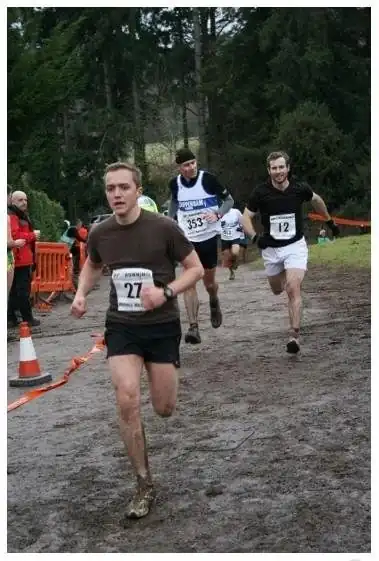 Just about holding Richy off at the finish line – May Hill Massacre 2011